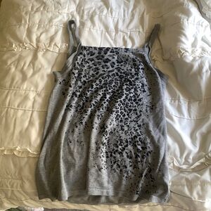 Grey cheetah tank